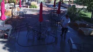 Brewery Patio Cleaning